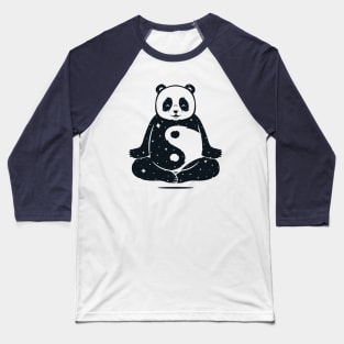 Yin Yang Panda Baseball T-Shirt